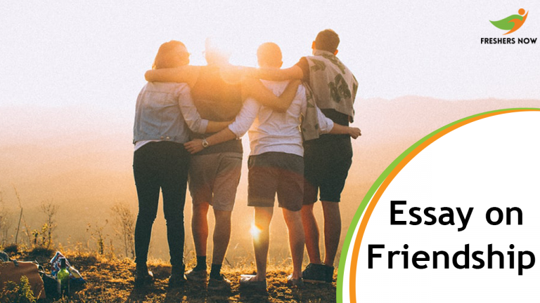Essay on Friendship for Students and Children | PDF Download