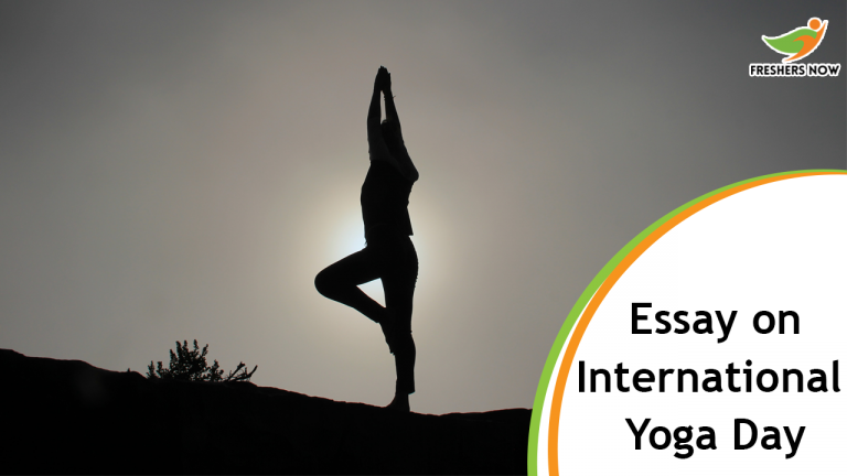 Essay on International Yoga Day for Students and Children | PDF Download