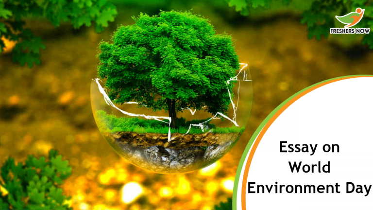 Essay on World Environment Day for Students and Children | PDF Download