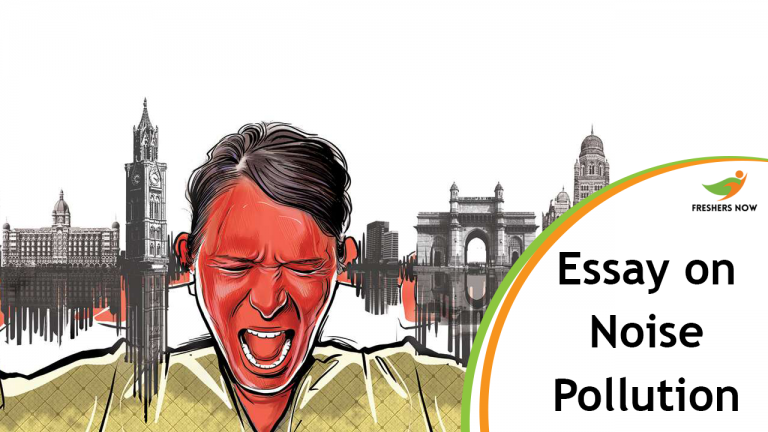 Noise Pollution Essay for Students and Children | PDF Download