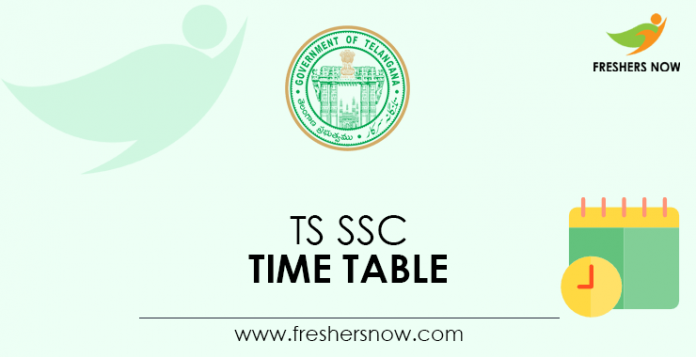 TS SSC Time Table 2021 PDF (Released) | Telangana 10th ...