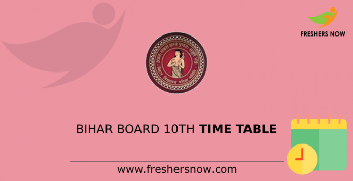 Bihar Board 10th Date Sheet 2023 (Released) | Download BSEB Class 10 Time Table