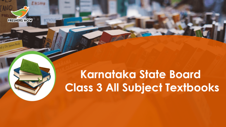 Karnataka State Board Class 3 Textbooks PDF Download