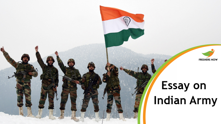 Essay on Indian Army for Students and Children | PDF Download