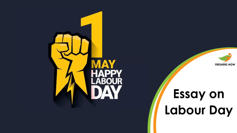 Essay on Labour Day for Students and Children | PDF Download