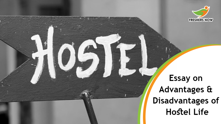 Essay on Hostel Life for Students and Children | PDF Download