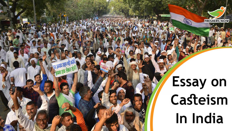 Essay on Casteism in India for Students and Children | PDF Download