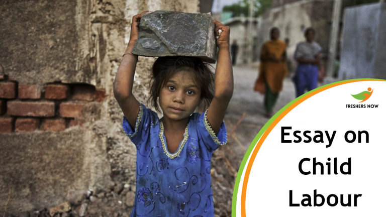 Essay on Child Labour for Students and Children | PDF Download