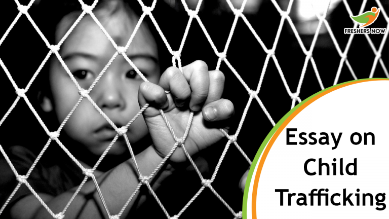Child Trafficking Essay for Students and Children | PDF Download