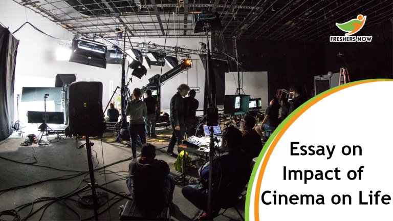 Essay on Impact of Cinema on Life for Students and Children | PDF Download