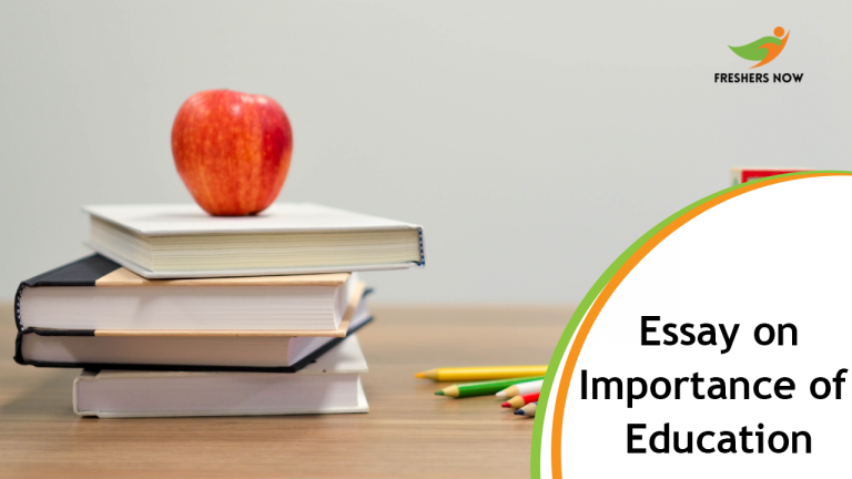 Essay On Importance of Education for Students and Children | PDF Download