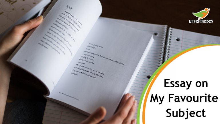 Essay on My Favourite Subject for Student and Children | PDF Download