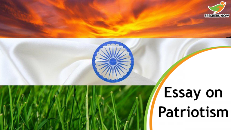 Essay On Patriotism for Students and Children | PDF Download