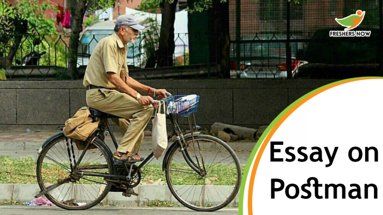 Essay on Postman for Students and Children | PDF Download