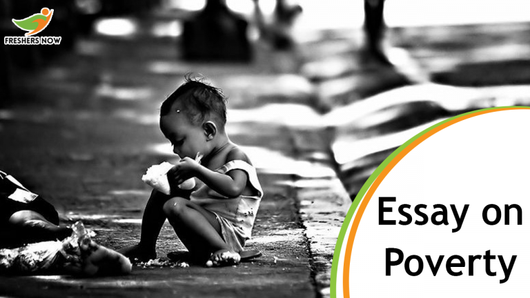Essay on Poverty for Students and Children | PDF Download
