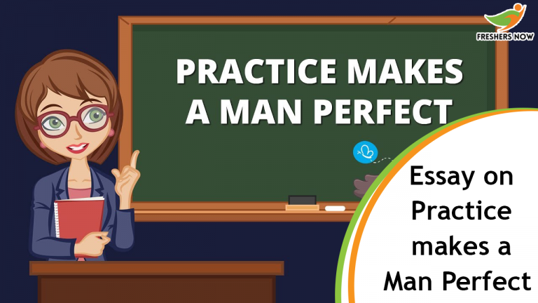 Essay on Practice makes a Man Perfect for Students and Children | PDF Download