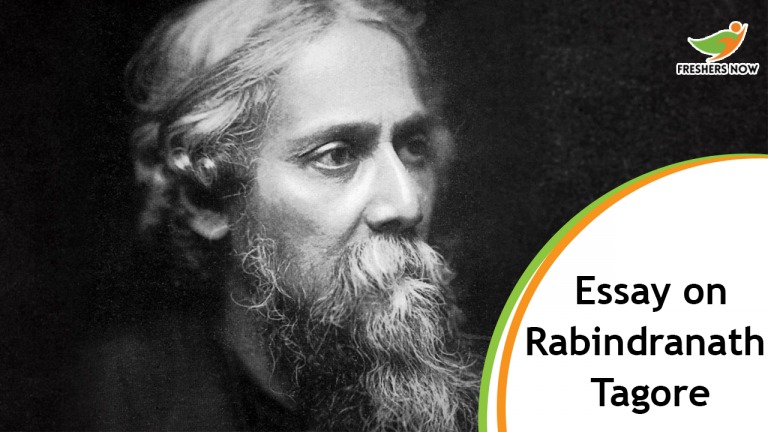 Essay on Rabindranath Tagore for Students and Children | PDF Download