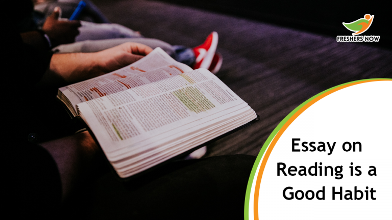 Essay on Reading is a Good Habit For Students and Children | PDF Download
