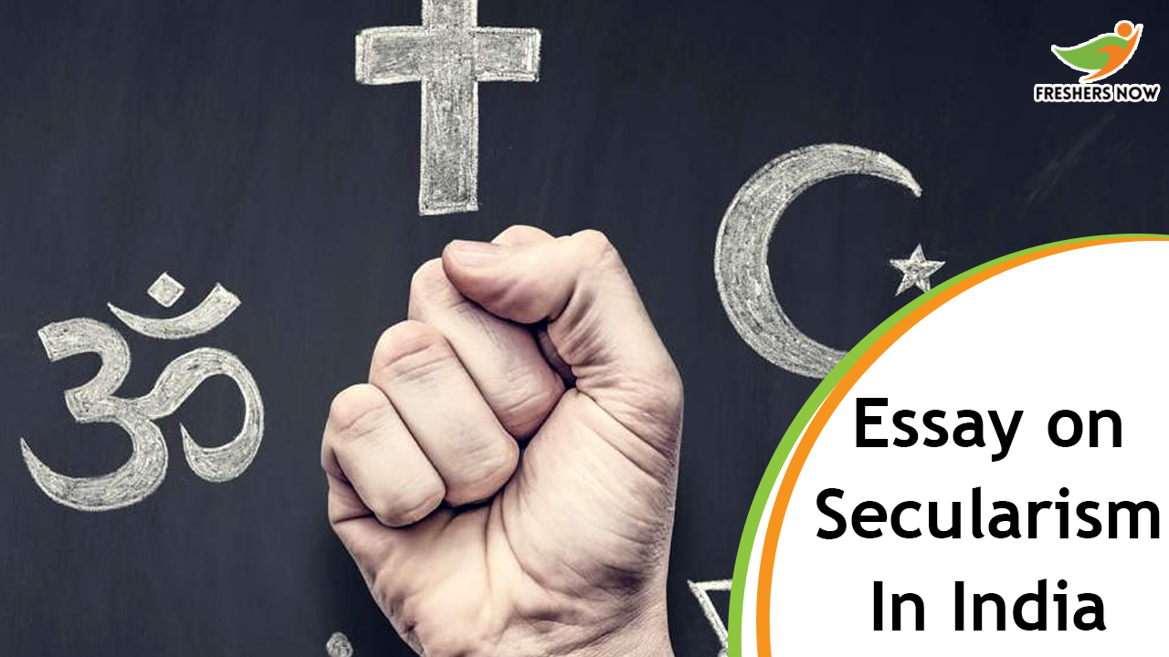 essay on secularism in india for class 8