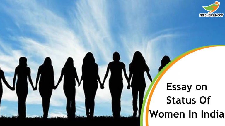 Essay on Status of Women in India for Students and Children | PDF Download
