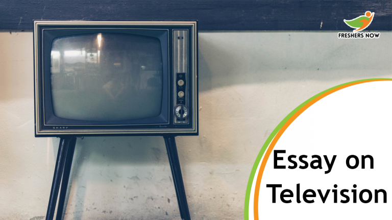 Essay On Television for Students and Children | PDF Download