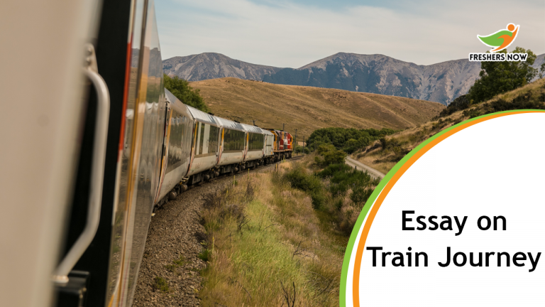 Essay on Train Journey for Students and Children | PDF Download
