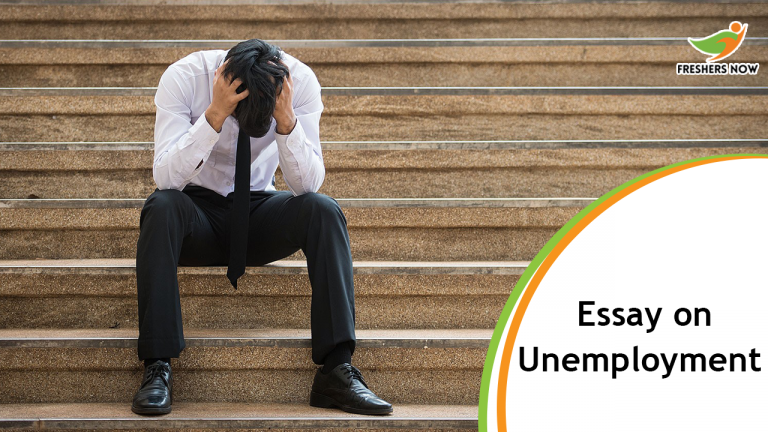 Unemployment Essay for Students and Children | PDF Download