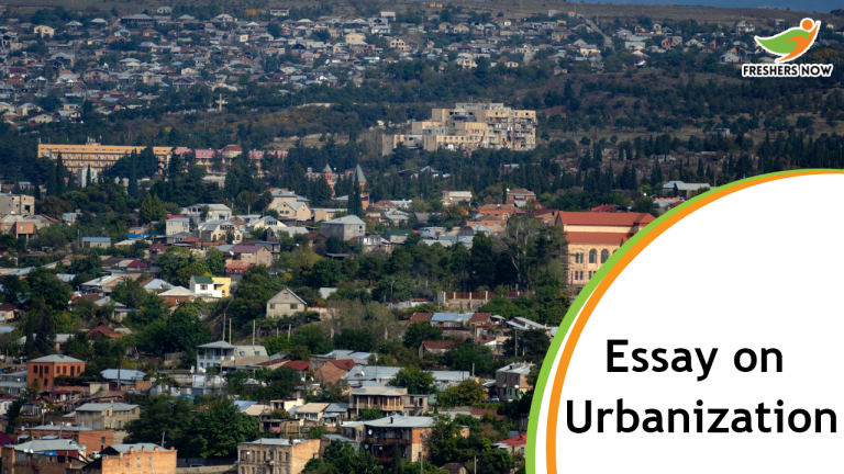 Essay on Urbanization for Students and Children | PDF Download