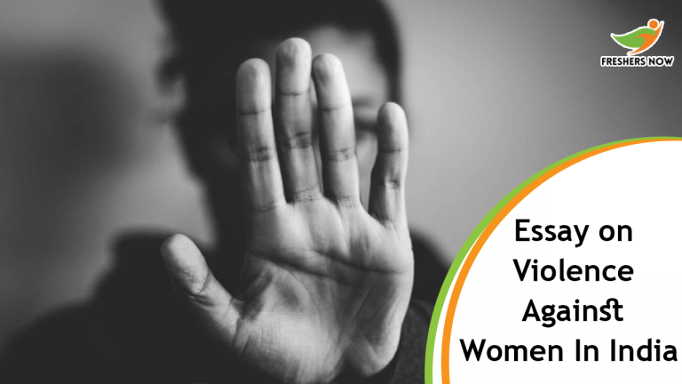 Violence against women in India Essay For Students and Children | PDF Download
