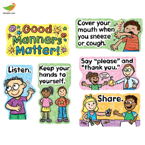Good Manners Things to do 