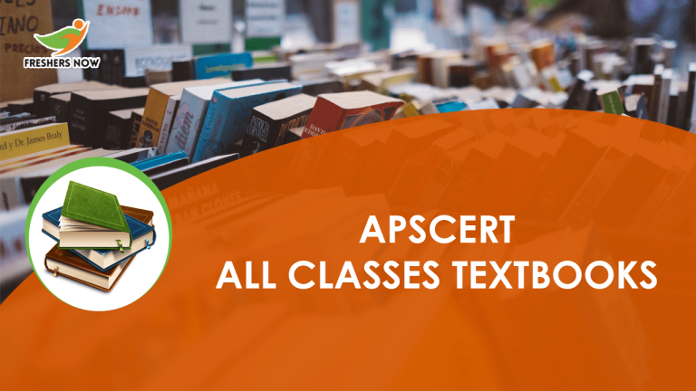 APSCERT Textbooks (All Classes) PDF Download