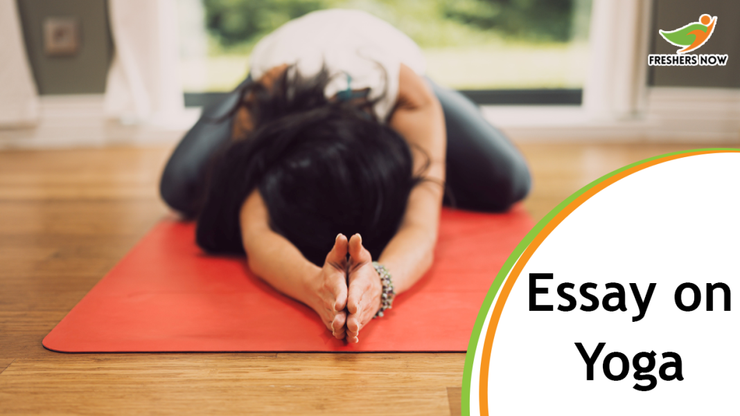 yoga the best exercise essay for std 10