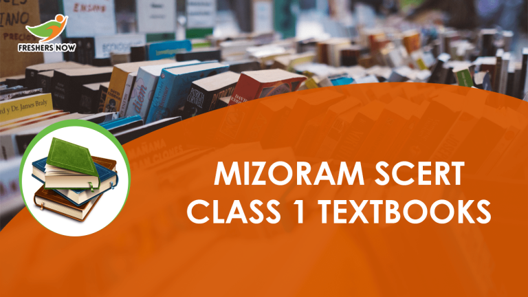 Mizoram SCERT Class 1 Textbooks PDF Download