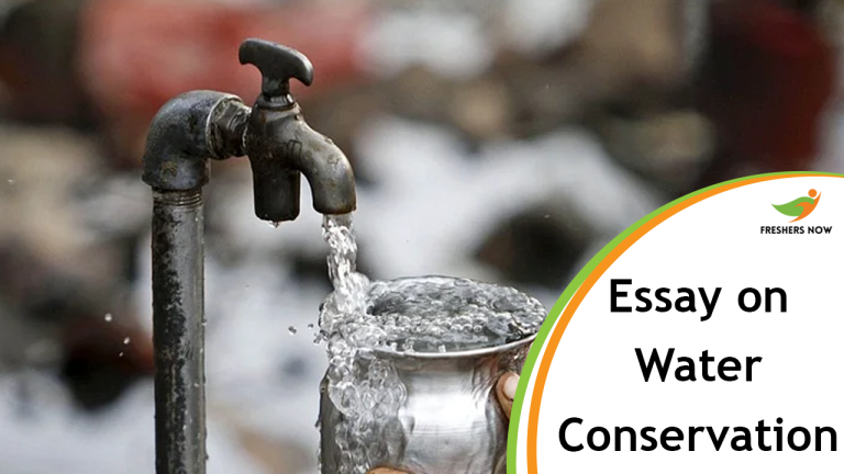 Essay on Water Conservation for Students and Children | PDF Download