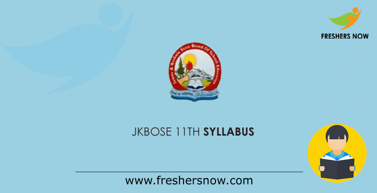 JKBOSE 11th Syllabus 2022 PDF | JKBOSE Class 11 Exam Pattern