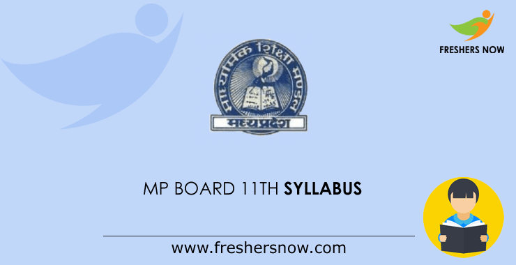 MP Board 11th Syllabus 2022 PDF Download | Madhya Pradesh Class 11 Exam Pattern