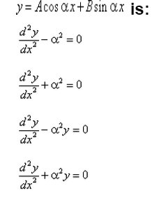 CBSE Class12 Maths Differentials Equation (8Q)
