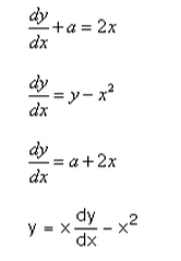 CBSE Class12 Maths Differentials Equation(19q)